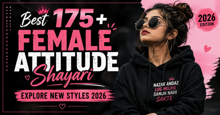 Female Attitude Shayari